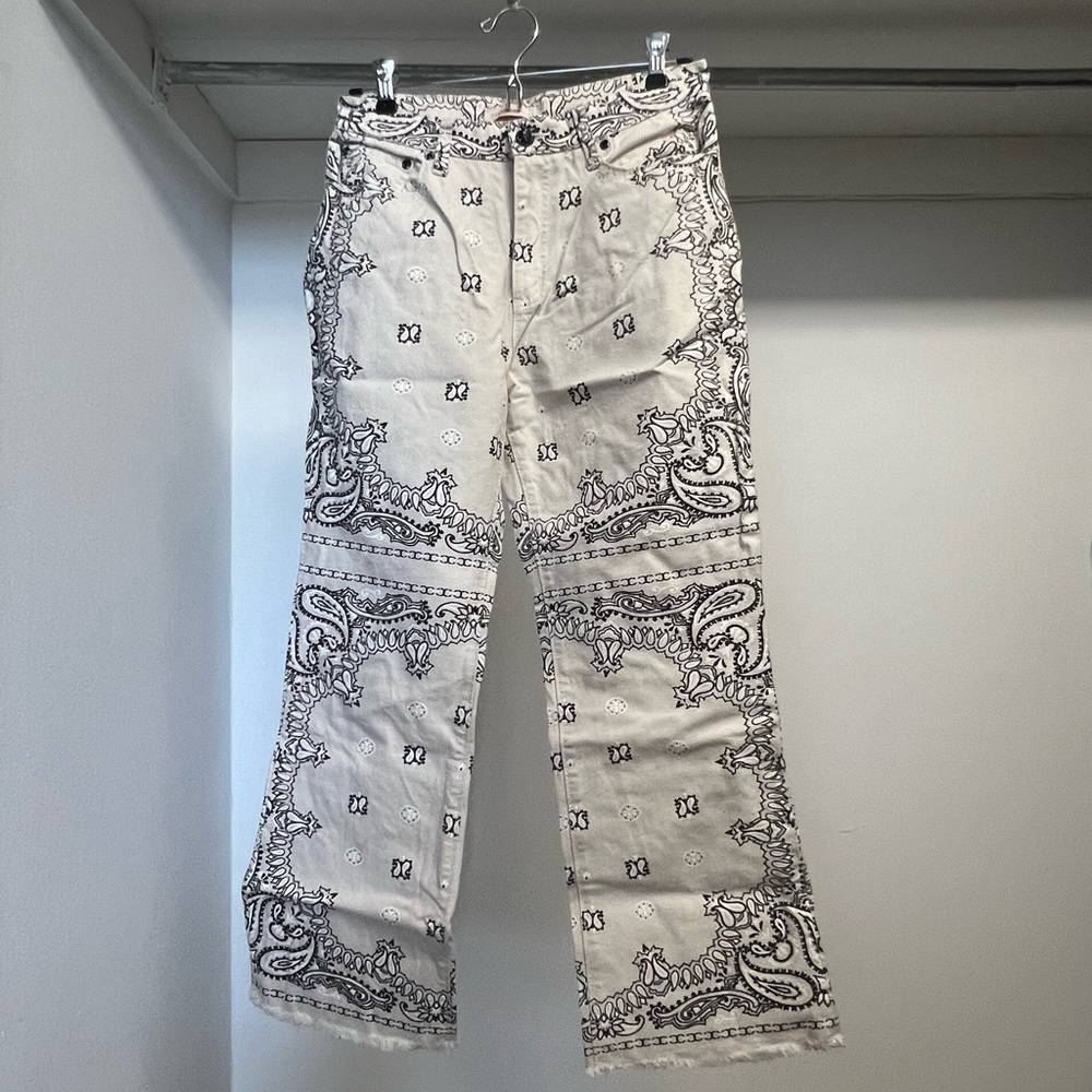 Tory Burch handkerchief print pants